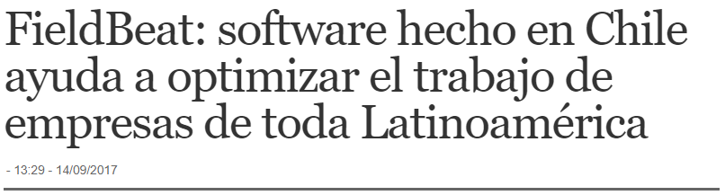 Nota de FieldBeat en El Economista America